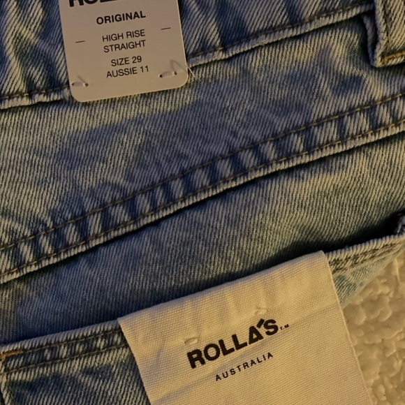 Australian brand Rolla’s denim. Straight leg, no stretch 29x32. - Picture 5 of 6